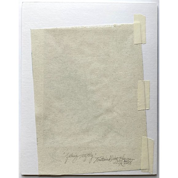 Original Art ‘Falling Softly’ Oil Marker by Artist Tristina Dietz Elmes 14”x11” - Picture 6 of 7